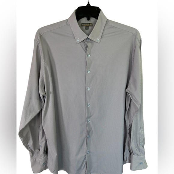 Peter Millar Summer Comfort Mens Button Down Dress Shirt XL L/S F107 - Picture 3 of 6